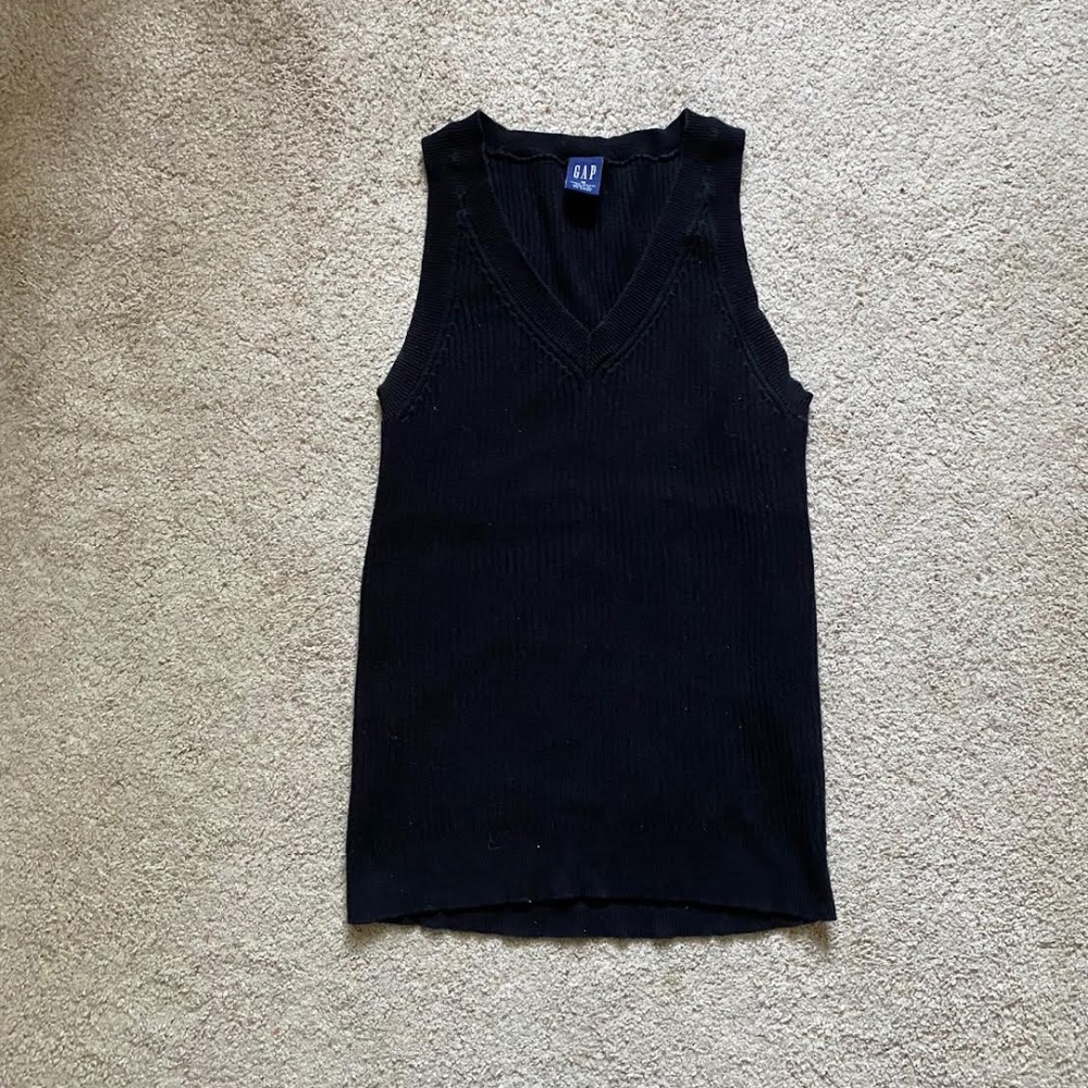 Gap Sweater Top - Black - Size M